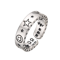 [full] Sterling silver astro ring