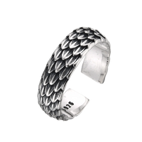 [full] Sterling Silver draco Ring