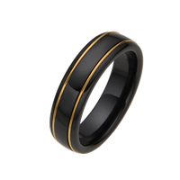 [full] - Black Ceramic Ring