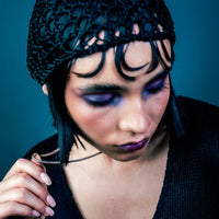 [full] - Sterling silver chain necklace with a textured, scale-like pattern inspired by serpents