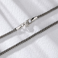 [full] - Serpentia sterling silver unisex necklace