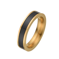 [full] gold toned ceramic ring