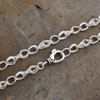 [full] sterling silver necklace closeup