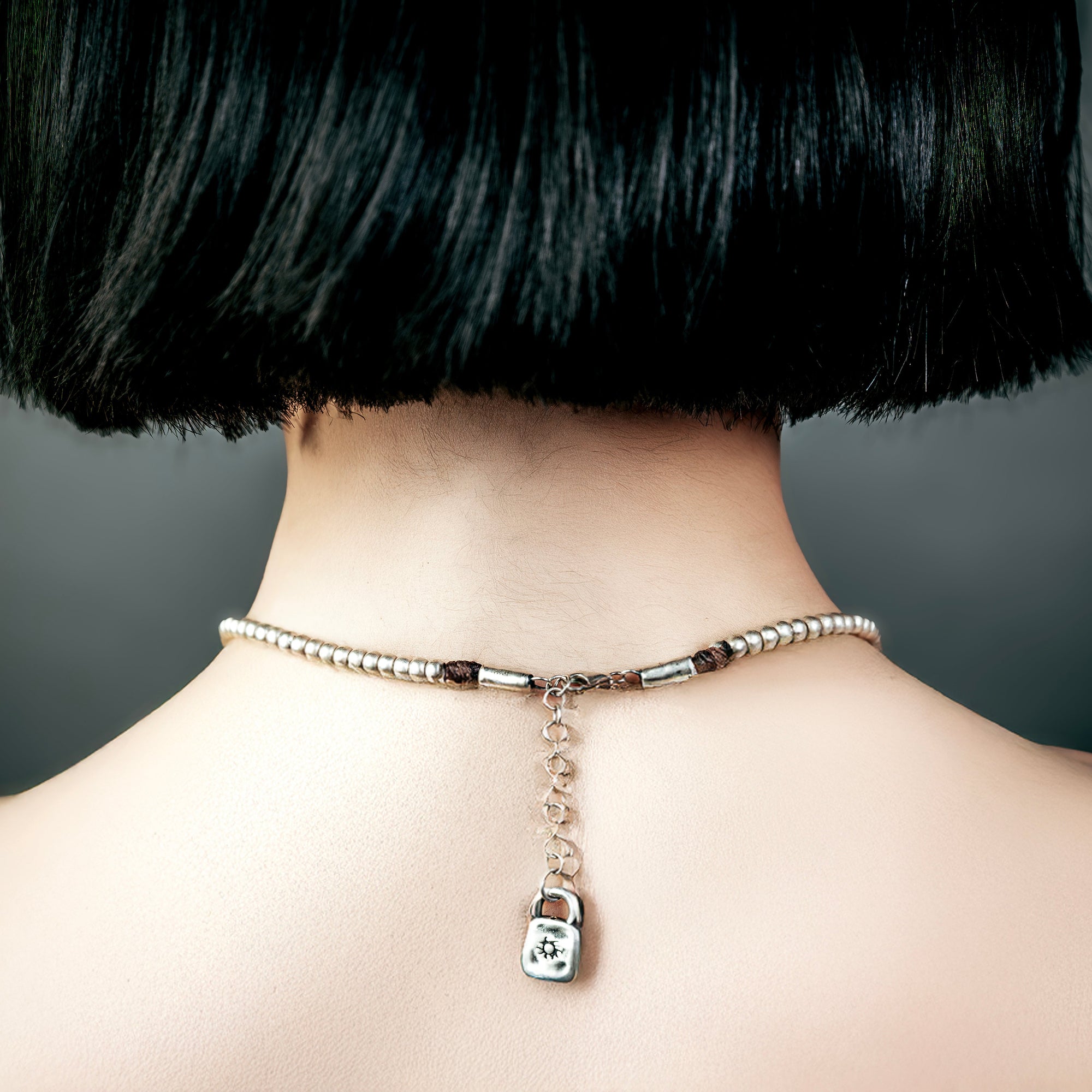 [full] - Woman wearing Tidal 999 fine silver