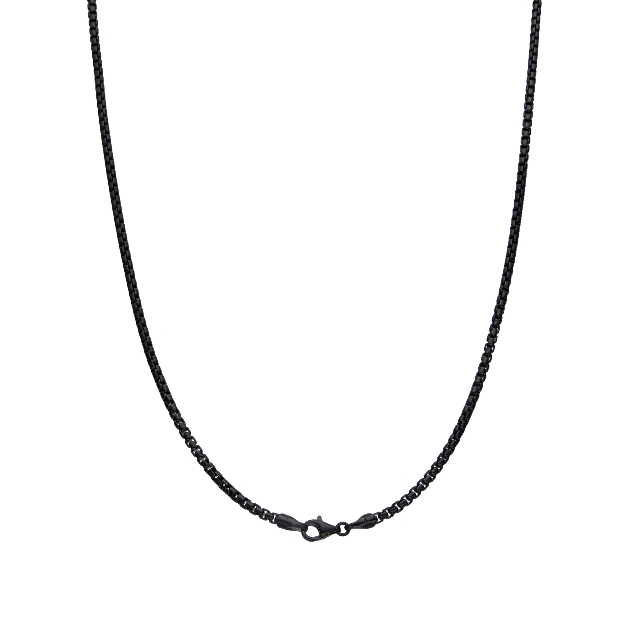 [full]-VEIL silver chain with ruthenium plating